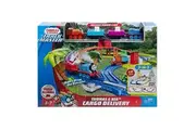 THOMAS FRIENDS GLL14 Thomas and Friends Trackmaster Thomas Nia Cargo Delivery Playset, Multicolour