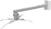 Yardenfun 1pc Projector Ceiling Mount Bracket Projector Hanging Holder for Home Use Smooth Angle Durable Materials Easy Installation Safe Reliable Design