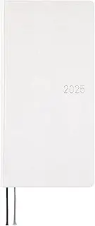 Hobonichi Techo Weeks [English/Tall and Slim Size/January 2025 Start/Planner] Paper Series (Silver)