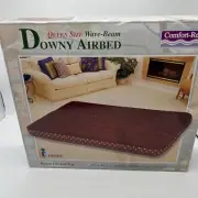 Intex Downy Airbed Air Mattress Queen Size Flocked Top