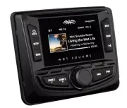 WETSOUNDS WS-MC-2 MARINE GRADE RECEIVER BLUETOOTH, SIRIUS XM READY