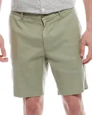 Scott Barber Stretch Linen-Blend Short
