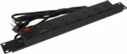 6 Way Rack Mount Power Rail Board PDU Data Cabinet Server GPO- NEW 2024 MODEL