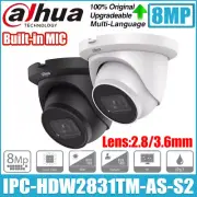 Dahua IPC-HDW2831TM-AS-S2 8MP IR Fixed-focal Eyeball Network Camera Built in MIC