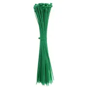 100pcs Cable Zip Ties, Plastic Ties Wraps, 12" / 300mm Self-Locking Tie, Green