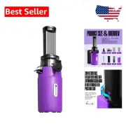 Compact Slow Masticating Juicer for Fruits & Vegetables - Easy Clean & Quiet
