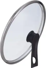 Thermos stand type glass lid KLH 24cm frying pan, Deep, multi black KLH-024 BK