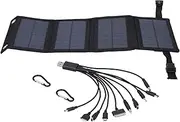 1 Pc Solar Panel, Antique Brass Self Closing Cabinet Hinges, 10W Solar Panel Portable Folding Solar Power Module Board for Travel Camping Black