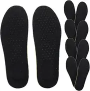 Healeved 5 Pairs Height Increasing Shoe Cushions for Men Breathable Slip Insoles with Shock Absorption and High Arch Support for Comfort and Stability