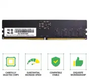 32GB (2x16GB) DDR5 UDIMM 5600MHz CL46 Desktop PC Memory Micron Quality
