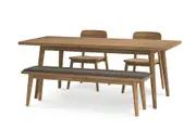 Seb Extendable Dining Set for 4-6
