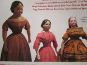 8pg American Cloth Cottage Doll Industry Article w/Susan Fosnot / 1840-1930 /
