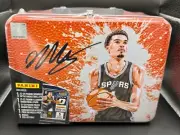 Victor Wembanyama Orange Panini Lunchbox Tin FACTORY SEALED San Antonio Spurs