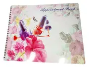Appointment Book Nails Salon Business Diary Beauty 8 Columns Booking 300 Pages