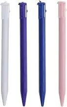 4PCS Plastic Touch Screen Pen Stylus Portable Pen for 3DS Game Console Stylus Pen (4 Color A)