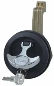 Perko 1091DP1BLK Surface Mount Lock & Latch - 3/4" Black