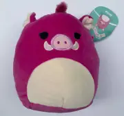 Squishmallows 7.5" Jenna The Purple Boar Plush Toy