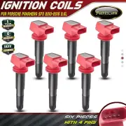 6x Ignition Coil Packs for Porsche Panamera 970 2010-2016 3.6L M46 MCW Hatchback (for: Porsche)