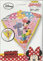Disney Minnie Mouse Foil Balloon by UltraShape diamondz 15" x 17" ~ ranjacuj