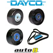 Dayco Pulley & Belt Kit for Toyota Hilux KUN126 3.0L Diesel 1KD-FTV 2015-On