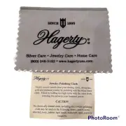 Hagerty 3”x5” Silver Gold Platinum Jewelry Polishing 4-piece Cloth R-22