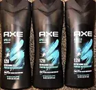 *3 PACK* AXE APOLLO 12HR Body Wash 16oz 100% Plant-based Moisturizers FAST SHIP