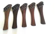 Violin Harp Tailpiece 11.5cm Round Built-in Light Tuners Rosewood 4/4 Set of 5