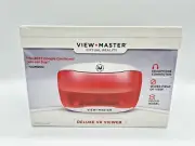 MATTEL VIEW MASTER Virtual Reality Deluxe VR Viewer 2016 White & Red New