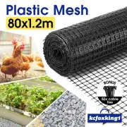 80M Plastic Mesh Barrier Guard Garden Animal Chicken Coop Roll Wire Fence Net