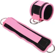 Adjustable Ankle Weights, Double D‑Ring Adjustable Ankle Straps Exercise Trai...