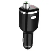 Bluetooth 4.2 Car Wireless FM Transmitter Adapter Dual USB Charger Hands-Free