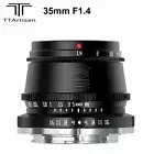 TTArtisan 35mm F1.4 APS-C Manual Lens for Leica L Mount CL TL2 Lumix S5II Camera