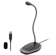 USB Computer Microphone Plug and Play Desktop Laptop Mic for Streaming Recording