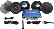 Hogtunes QC ULTRA 4-RM Speaker and Amplifier Kit 16-19 Road Glide Ultra FLTRU