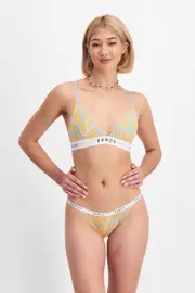 [Bonds] Bonds Women's Originals String Bikini in Coral Cove Blueberry Size: 8 8 Coral Cove Blueberry