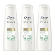 3x Dove Dermacare Scalp Anti-Dandruff Conditioner Clean & Fresh 300ml