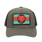 Marvel Black Panther Wakanda Forever Flag Trucker Hat NEW!