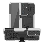 MCC Heavy Duty Samsung Galaxy S22 Ultra 5G Shockproof Case Cover S908 [White]
