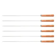 Tramontina Churrasco 6 Piece Skewers Set 50cm - Robins Kitchen
