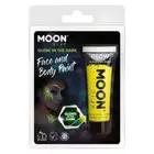 Moon Glow In The Dark Face Paint 12ml Clamshell Costume Make Up