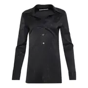[Alexander Wang] Crystal Hotfix Slim-Fit Shirt