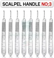 5X Surgical Scaple Handle Scalpel Handle No.3 Blade Holder BP Handle CE