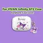 [CASE HOME] 適用於 VIVAN INFINITY GT2 外殼透明卡通星兔和 KULOMI 適用於 VIVA