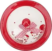 Cabilock Ceramic Butter Dish with Lid Elegant Food Serving Plate for Butter Cheese and Snacks Stylish and Practical Design for Home Dining and Entertaining Fine Workmanship and Creative