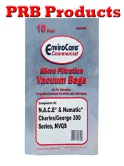 Commercial N.A.C.E. Numatic Vacuum Bags Allergen or 2 ply George Edward Charles