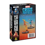 [Atomic Mass Games] Marvel Crisis Protocol Captain America & Orginal Human Torch