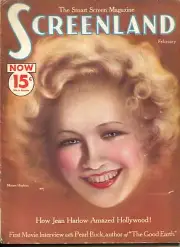 MAG: ScreenLand-Miriam Hopkins-Pearl Buck-Jean Harlow-James Cagney-Feb-1933