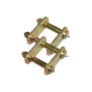 Rear EFS Greaseable Leaf Springs Swing Shackles for Nissan Navara NP300 KING CAB