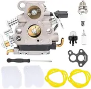 Carburetor Kit Fit for Husq 240 235 120 120E 236 240E Chain Saw C1T-W33 Carburetor Gasket Set Garden Tool