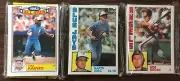 1984 TOPPS Rack Pack TIM RAINES, Garth IORG, Bob BOONE, Al BUMBRY, ERA's Showing